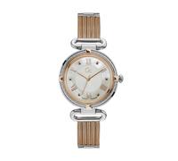 Gc Orologio analogico 'CableChic' oro / argento / bianco perla Donna Gc One Size
