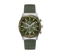 Gc Orologio analogico 'Clubhouse' grigio argento / cachi Uomo Gc One Size