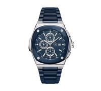 Orologio Gc Cronografo In Acciaio Blu multi T/U