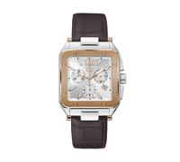 Gc Orologio analogico 'Couture Square' marrone / argento Uomo Gc One Size