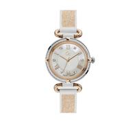 Gc Orologio analogico 'Gc CableChic' beige / bianco Donna Gc One Size