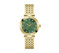 Gc Orologio analogico 'Gc Vogue' giallo oro / verde Donna Gc One Size