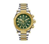 Gc Orologio analogico 'Legacy' oro / verde / argento Uomo Gc One Size oro / verde / argento