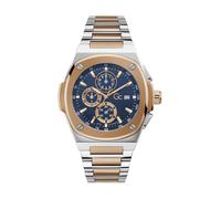 Gc Orologio analogico navy / oro / argento Uomo Gc One Size