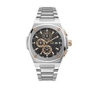 Gc Orologio analogico oro rosé / nero / argento Uomo Gc One Size oro rosé / nero / argento