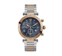 Gc Orologio analogico 'PrimeClass' navy / oro / argento Uomo Gc One Size