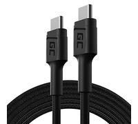 GC PowerStream | 2m USB C - Tipo C Cavo Nylon Cavetto Cable di Ricarica 60W Power Delivery Ricarica Rapida Quick Charge 3.0 per Samsung Galaxy S22 S21 S20 Ultra S10 Note 20 10 | Ipad Pro 2020 Macbook
