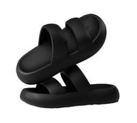 gC7aHx8 Bagno Ciabatte comode da doccia for donna, leggere, antiscivolo, con suola spessa, for casa, piscina, spiaggia, ciabatte estive casual Pantofole da casa(Nero,Alpha Large)
