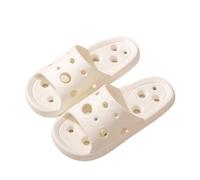 gC7aHx8 Bagno Ciabatte da doccia con fori di drenaggio for donne e uomini, comode antiscivolo, ad asciugatura rapida, for casa, piscina, spiaggia Pantofole da casa(Bianco,Alpha XX-Large)