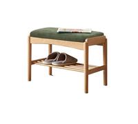 gC7aHx8 Multiuso Panca for scarpe, portascarpe - Scaffale for in legno massello con sedile imbottito, panca imbottita for armadio, ingresso, corridoio, camera da letto Mobilia(80 * 30 * 42cm)