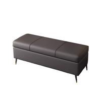 gC7aHx8 Multiuso Sgabello for scarpe for uso domestico portaoggetti for porta Scarpe da ingresso comodino for divano Lo sgabello lungo può essere riposto Mobilia(Dark Gray,150cm)