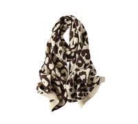 gC7aHx8 Scialli e stole Sciarpa in cashmere spesso e puro con stampa leopardata for donna, lavorata a maglia, calda, autunnale invernale Caldo