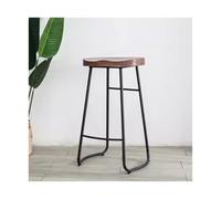 gC7aHx8 Sgabello Alto Sedia da bar minimalista in legno massello Sgabello alto alla moda e creativa moderna for la casa Sedie Alte