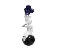 gC7aHx8 soprammobili Modern Abstract Sculpture Resin Art Statue with Gradient Contemporary Floor Decor Ornament Statua