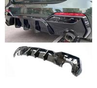 GCACE Auto Diffusore Posteriore per BMW 4 Series G22 G23 Coupe 2 Door 2021+, Diffusore paraurti Posteriore ABS Diffusore Spoiler Labbro Inferiore Spoiler Splitter