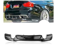 GCACE Auto Diffusore Posteriore per BMW E90 E91 M Sport 2005 2006 2007 2008 2009 2010 2011 2012, Diffusore paraurti Posteriore ABS Diffusore Spoiler Labbro Inferiore Spoiler Splitter