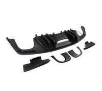 GCACE Auto Diffusore Posteriore per Ford Mustang 2015 2016 2017, Diffusore paraurti Posteriore ABS Diffusore Spoiler Labbro Inferiore Spoiler Splitter