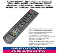 GCBLTV70A-C35 Sostituzione Del Telecomando per DEXP SABA SA24S40 SA32S40 SA40S50
