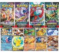 GCC Pokemon: 1 Booster Pack autentico sigillato di fabbrica e 1 ultra raro (V, EX, GX, VMAX, VSTAR, ecc.) + 1 carta bonus Holofoil