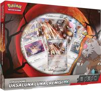 GCC Pokémon: collezione Ursaluna Luna Cremisi-ex (una carta promozionale olografica, due carte olografiche, una carta olografica gigante e quattro buste di espansione)