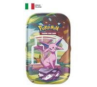 GCC Pokémon: miniscatola da collezione Espeon dell’espansione Scarlatto e Violetto - Evoluzioni Prismatiche (due buste di espansione e una moneta)