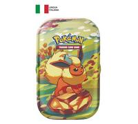 GCC Pokémon: miniscatola da collezione Flareon dell’espansione Scarlatto e Violetto - Evoluzioni Prismatiche (due buste di espansione e una moneta)