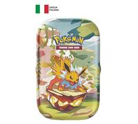 GCC Pokémon: miniscatola da collezione Jolteon dell’espansione Scarlatto e Violetto - Evoluzioni Prismatiche (due buste di espansione e una moneta)