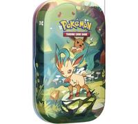 GCC Pokémon: miniscatola da collezione Leafeon dell’espansione Scarlatto e Violetto - Evoluzioni Prismatiche (due buste di espansione e una moneta)
