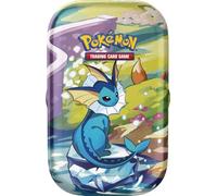 GCC Pokémon: miniscatola da collezione Vaporeon dell’espansione Scarlatto e Violetto - Evoluzioni Prismatiche (due buste di espansione e una moneta)