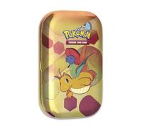 GCC Pokémon: Scarlatto e Viola - 151 Mini Tin - Dragonite e Vileplume (2 buste di espansione, 1 moneta e 1 carta artistica)