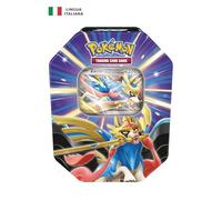 GCC Pokémon: scatola da collezione Leggende Sovrane - Zacian-ex (una carta olografica e quattro buste di espansione)