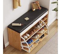 GCCSSBXF Scarpiera - Moderna unità organizer con ante ribaltabili per ingresso, corridoio, camera da letto e soggiorno - elegante scarpiera panca