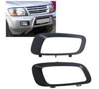 GCcv Auto Fendinebbia Anteriori Sopracciglio Lampada Copertura Palpebre Trim per Pajero/Montero V73 V75 2000-2003 Adesivi Decorativi Styting Accessori