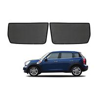 GCcv Tendine Parasole Auto Bambini Parasole per Finestrini Laterali per Mini F60 Countryman 2018-2019 Tendine Parasole Protezione UV Tende Magnetiche Nero,Rear-window-2PCS