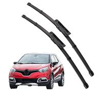 GCcv Tergicristalli Auto Spazzole Tergicristallo Wiper Blades per Captur/Kaptur 2012-2016 Spazzole Tergicristallo Anteriore Set per Parabrezza Anteriore 650mm+350mm Fit Armi a baionetta