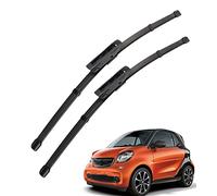 GCcv Tergicristalli Auto Spazzole Tergicristallo Wiper Blades per Smart fortwo A453 2014-2017 Spazzole Tergicristallo Anteriore Set per Parabrezza Anteriore 500mm+350mm