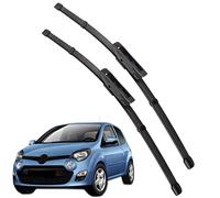 GCcv Tergicristalli Auto Spazzole Tergicristallo Wiper Blades per Twingo MK3 2015-2017 Spazzole Tergicristallo Anteriore Set per Parabrezza Anteriore 500mm+350mm Fit Armi a baionetta