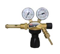 GCE RIDUTTORE DI PRESSIONE REGOLATORE MANOMETRO CON 2 MANOMETRI PER ARGON-MIX