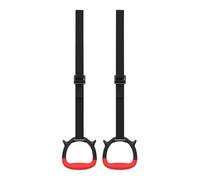 Gcerfby Anelli di Ginnastica per Bambini, con Impugnatura Sicura, 12x9x1 Cm, Allenamento per Le Attrezzature per La 'Esercizio, Strumento di Calisthenics Regolabile, Facile da Allestire, per Casa E
