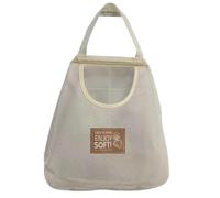 Gcerfby Borsa da cucina, sacchetto di rete grande traspirante riutilizzabile, sacchetti per la corda di cotone lavabile, 15x20x2cm, traspirante e leggero, per la frutta e verdura