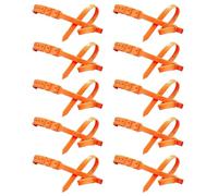 Gcerfby Catene Da Neve Per Veicoli SUV,10 Pezzi Automobili Catene Da Neve Rapide Per Pneumatici Invernali - Antiscivolo Per Le Ruote,Per Automobili Berline SUV Veicoli Da Esterno Guida