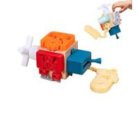 Gcerfby Gioco Interattivo per Bimbi Piccoli | Motricità Fine Educativa,Cubo Gioco attività per Bambini | per l'uso dalla Culla all'asilo, per Bambine, nella Camera da, Durante i Viaggi in Auto