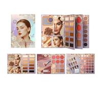 Gcerfby Makeup A Libro | di Bellezza Durevoli - Set di Palette Trucco Pieghevole in Stile Libro,Per Tutti i Giorni Trasferte Appuntamenti e Scena
