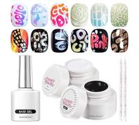 Gcerfby Smalto Per Unghie A Gel - Strumento Per Manicure Leggero | Smalto Per Unghie Per Disegno E Pittura,Per Uso In Ambienti Interni Casa Viaggi Di Lavoro Scuola Viaggi All Aperto Amiche Sorelle