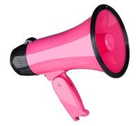 GCHBTMQ Boutiques UK Megafono PA da 25 W con sirena e registratore vocale for allenatori, cheerleading e sport(Roze)