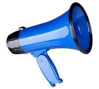 GCHBTMQ Boutiques UK Megafono PA da 25 W con sirena e registratore vocale for allenatori, cheerleading e sport(Blauw)