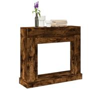 GCHDHAPB Cornice per camino, in rovere affumicato, 100 x 30 x 87,5 cm, in legno ingegnerizzato, accessori per la casa e il giardino, camino e stufa a legna