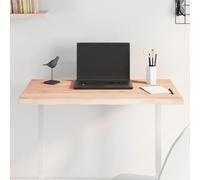 GCHDHAPB Home-Accessori Tavolo,Piani Tavolo,Piano Tavolo 80x40x2 cm Legno Massello Non Trattato Rovere Live Edge