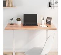 GCHDHAPB Home-Accessori Tavolo, Piani Tavolo, Piano Tavolo Marrone Chiaro 100x50x2 cm Legno massello Trattato Rovere Live Edge