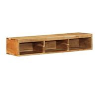 GCHDHAPB Home-Armadi e stoccaggio,Armadi e rack di archiviazione multimediali,Mobile TV a parete 100x30x19 cm Acacia in legno massello